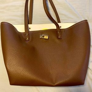 Large brown BCBG purse